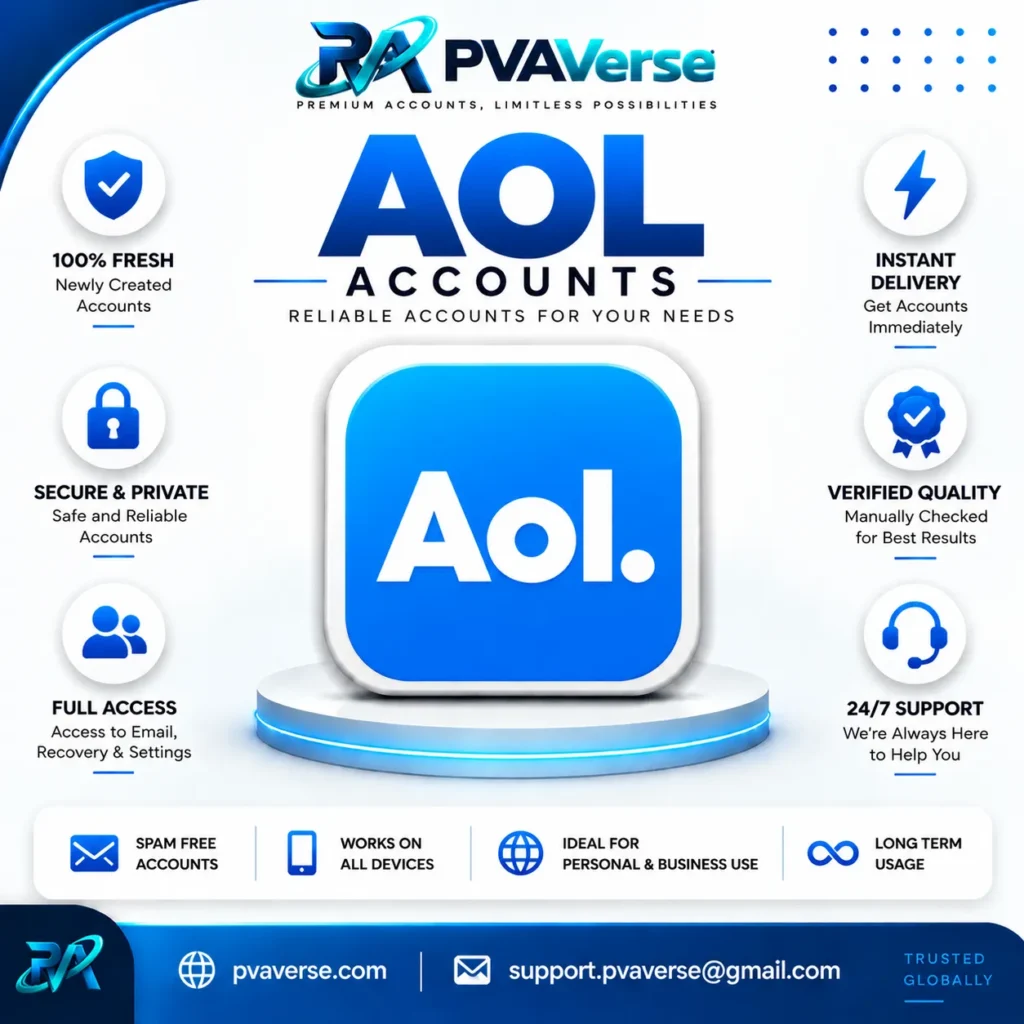 Buy (2020–2023) Aged AOL Accounts