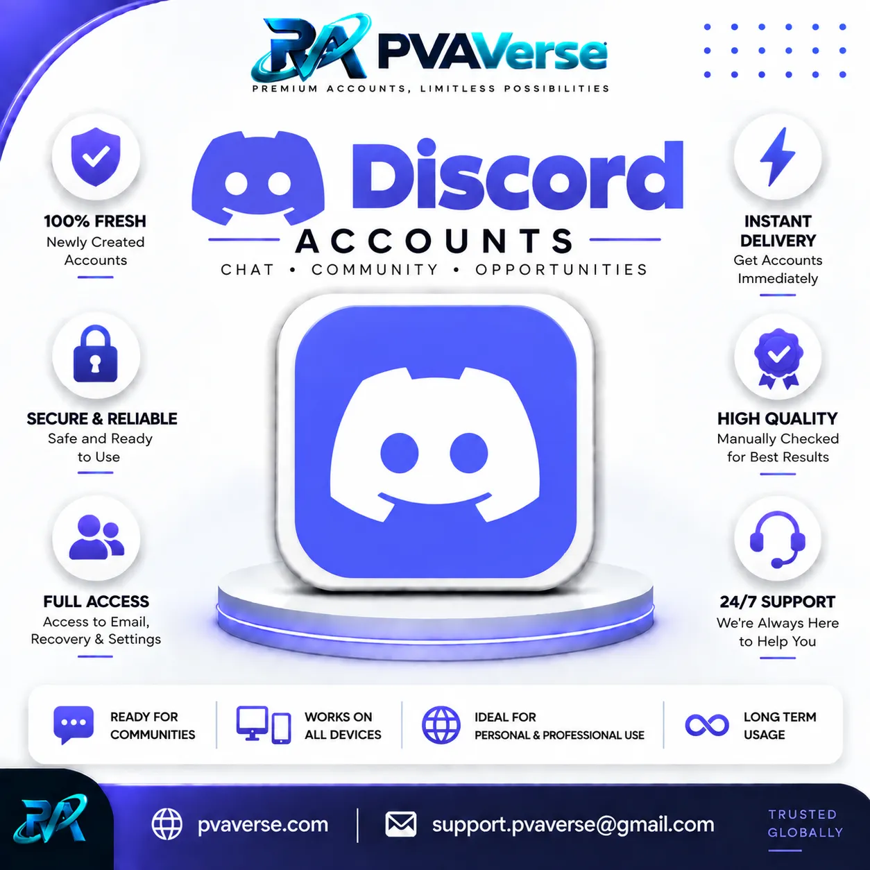 Buy Discord Accounts