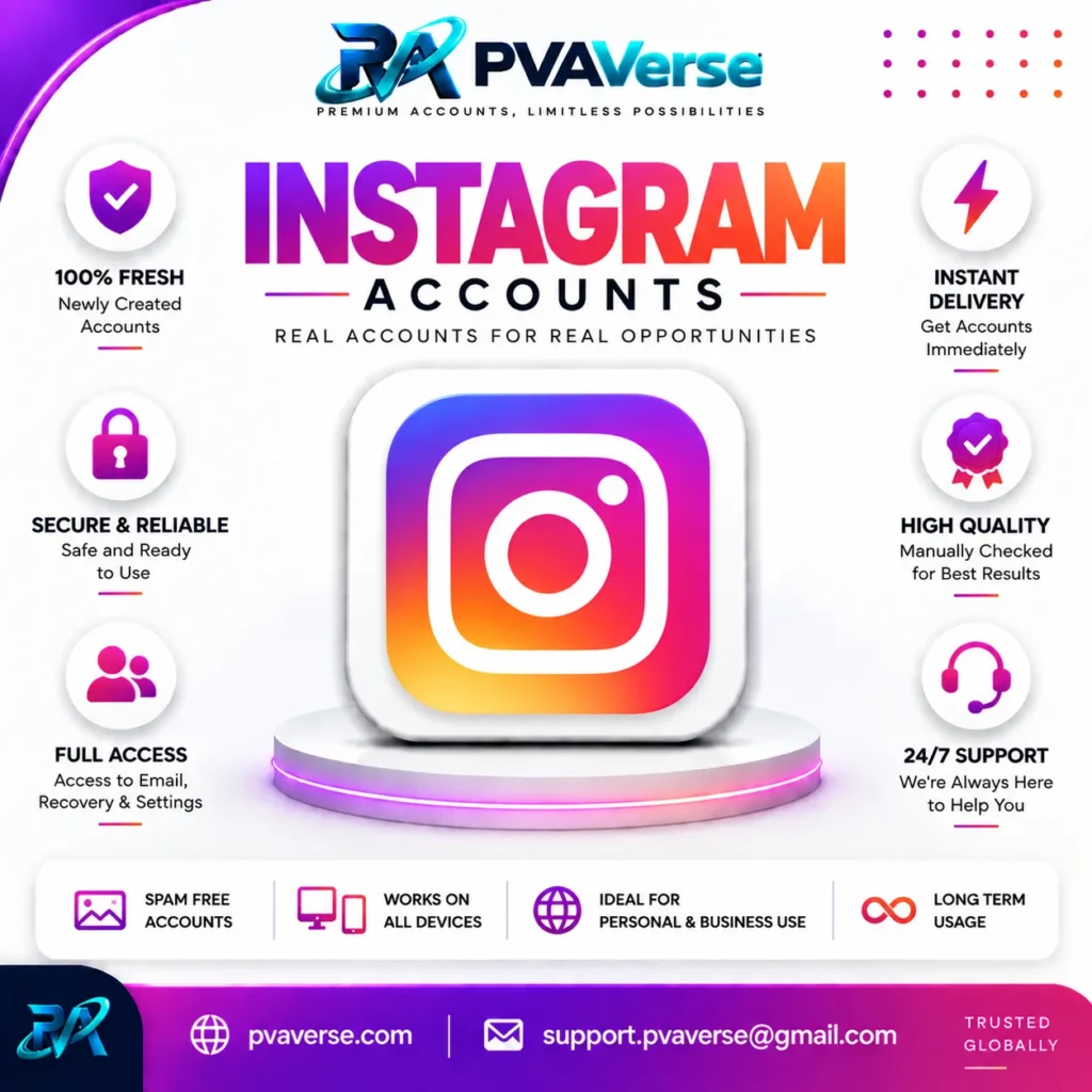 1 Year Aged Instagram Accounts