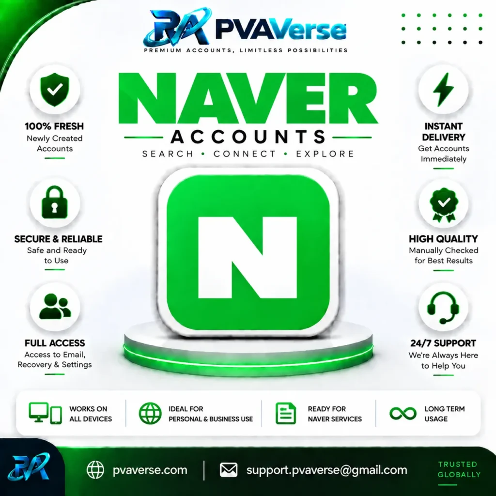 Verified Naver Accounts