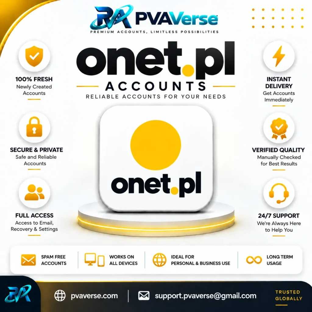Buy Onet.pl Accounts
