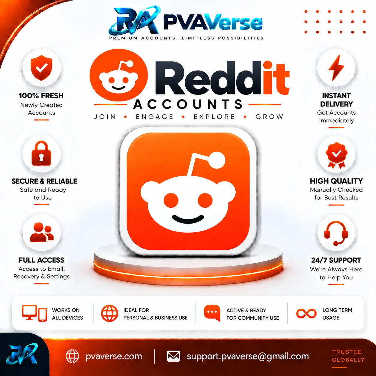 Buy Reddit Accounts with Karma