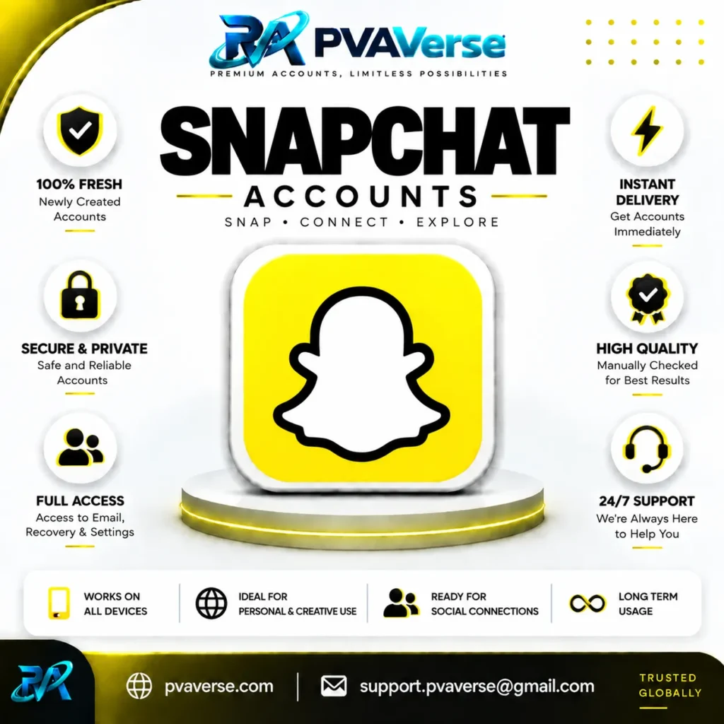Buy Snapchat PVA Accounts