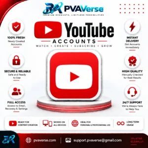 YouTube PVA Accounts